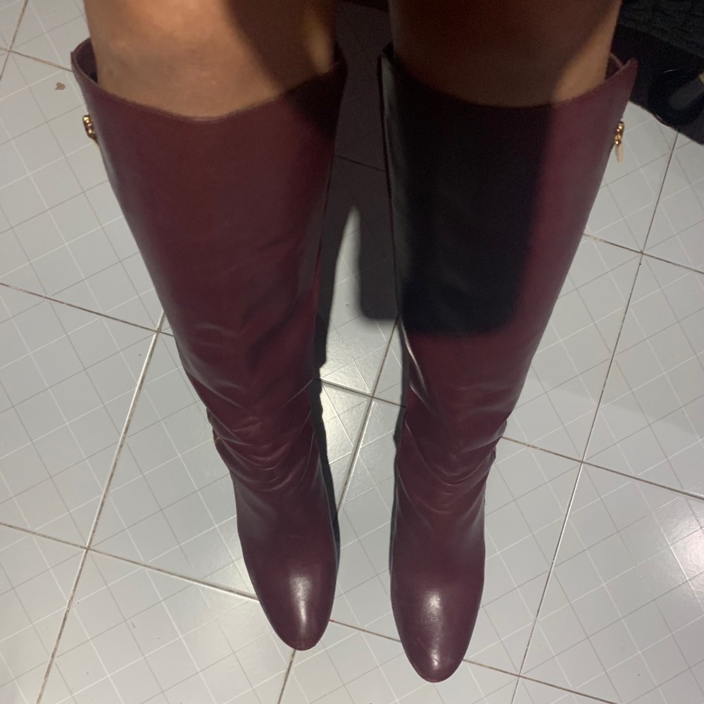 Michael Kors Suede and Leather Boots Size 10